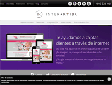Tablet Screenshot of interaktiba.com
